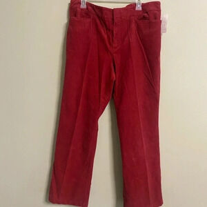 Jones Sport Vintage Corduroy Pants Size 16 Stretch Boot Cut New Dead Stock NWT
